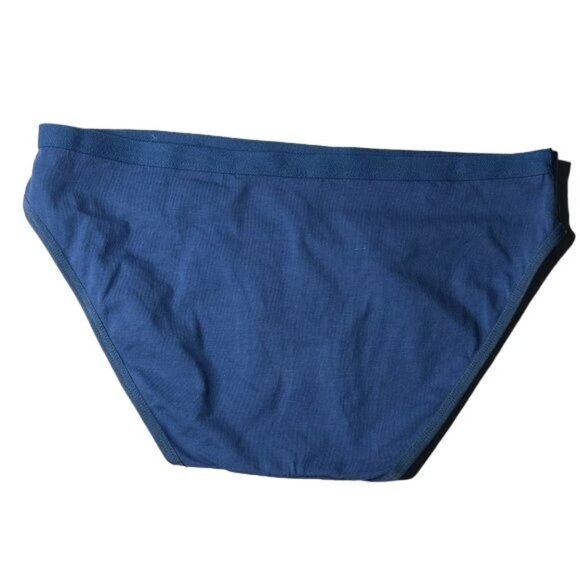 Sofra Bundle Of Two Blue Cotton Panties - Picture 3 of 3